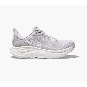 Clifton 10 Road Running Shoes Hoka Women Cosmic Grey Stardust